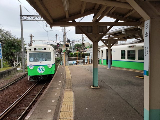 四日市あすなろう鉄道に乗車 会社員 週末tokidoki旅人